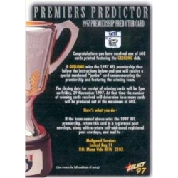 1997 Ultimate - Predictor - GEELONG
