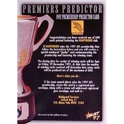 1997 Ultimate - Predictor - HAWTHORN