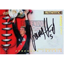 2001 Authentic - Captain Signature - James HIRD (Essendon)