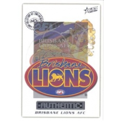 2001 Authentic - Common Team Set - Brisbane Lions (14)