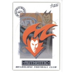 2001 Authentic - Common Team Set - Melbourne Demons (13)