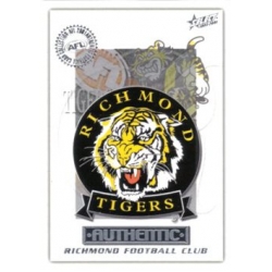 2001 Authentic - Common Team Set - Richmond Tigers (14)