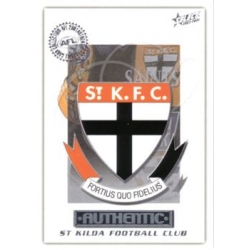 2001 Authentic - Common Team Set - St.Kilda Saints (13)