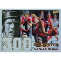 2002 SPX Gold - 300 Game Case Card - Nathan BURKE (Saints)
