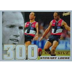 2002 SPX Gold - 300 Game Case Card - Stewart LOEWE (Saints)