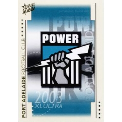 2003 XL Ultra - Common Team Set - Port Adelaide Power (10)