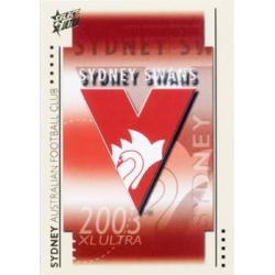 2003 XL Ultra - Common Team Set - Sydney Swans (10)