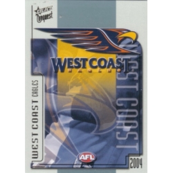 2004 Conquest - Common Team Set - West Coast Eagles (13)