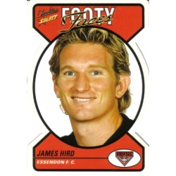 2005 Tradition - Footy Faces Die Cut Team Set - Essendon Bombers (10)