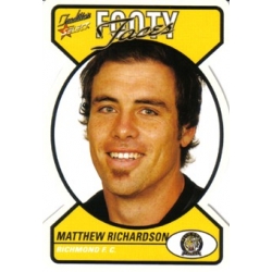 2005 Tradition - Footy Faces Die Cut Team Set - Richmond Tigers (10)