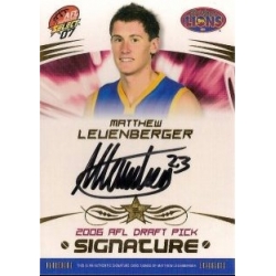 2007 Supreme - Draft Pick Signature - Matthew LEUENBERGER