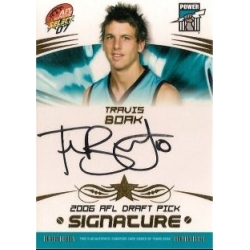 2007 Supreme - Draft Pick Signature - Travis BOAK