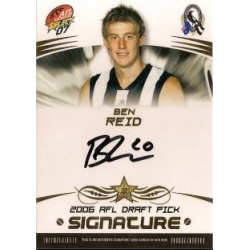 2007 Supreme - Draft Pick Signature - Ben REID
