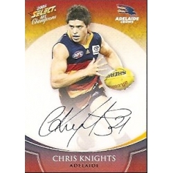 2008 Champions - Chris KNIGHTS (Adelaide)