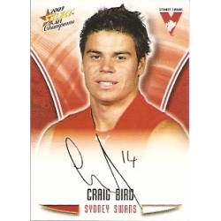2009 Champions - Craig Bird (Sydney)