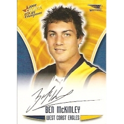 2009 Champions - Ben McKinley (West Coast)