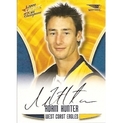 2009 Champions - Adam Hunter (West Coast)