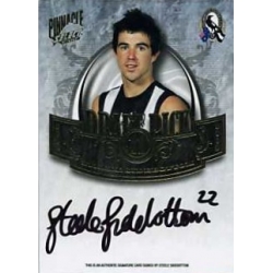 2009 Pinnacle - Draft Pick Signature - Steele SIDEBOTTOM (Collingwood)