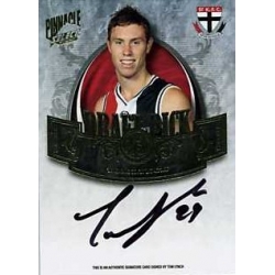 2009 Pinnacle - Draft Pick Signature - Tom LYNCH (St.Kilda)