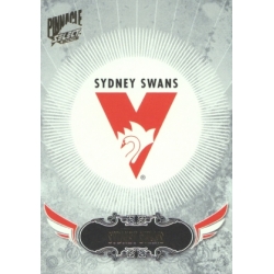 2009 Pinnacle - Common Team Set - Sydney Swans (12)