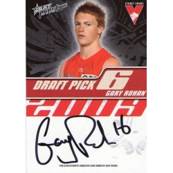 2010 Prestige - Draft Pick Signature - Gary ROHAN (Sydney)