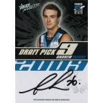 2010 Prestige - Draft Pick Signature - Andrew MOORE (Port Adelaide)