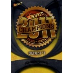 2011 Champions Silver Parallel Set (190 Cards)