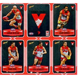 2012 Champions - Peal & Reveal Card - Gold - Sydney Swans (12)