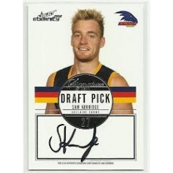2012 Eternity - Draft Pick Signature - Sam KERRIDGE (Adelaide)