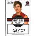 2012 Eternity - Draft Pick Signature - Rory TAGGERT (Melbourne)