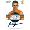 2012 Eternity - Draft Pick Signature - Dom TYSON (GWS)