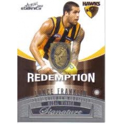 2012 Eternity - Signature Redemption - Lance FRANKLIN (Hawthorn) Coleman Medal