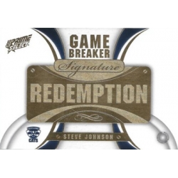2013 Prime - Signature Redemption - Steve JOHNSON (Geelong) Game Breaker