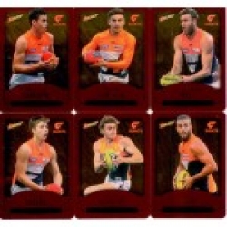 2014 Champions - Gold Foil Parallel Team Set - Greater Western Sydney (12)