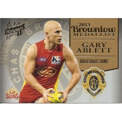 2014 Honours - Gary ABLETT (Suns) Brownlow